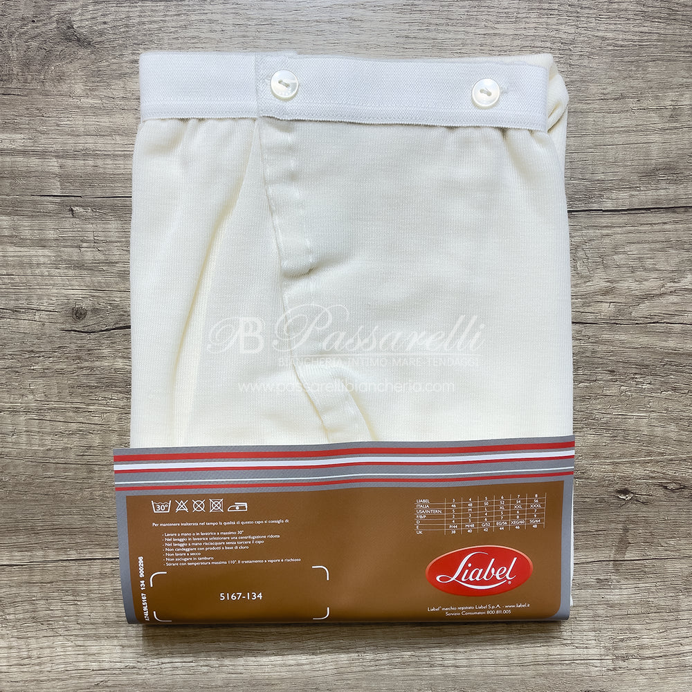 Liabel Mutanda Gamba Lunga Uomo in Lana 5167/134 1810S40