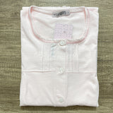 Lingery Camicia da Notte Maniche Lunghe in Jersey di Puro Cotone Clinica 9208 2509S23