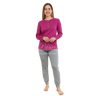 Lingery Pigiama Invernale in Caldo Cotone da Donna 9747 2510S26