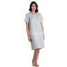 Lingery Camicia da Notte Maniche Corte in Mussola di Cotone 9197 2504S35