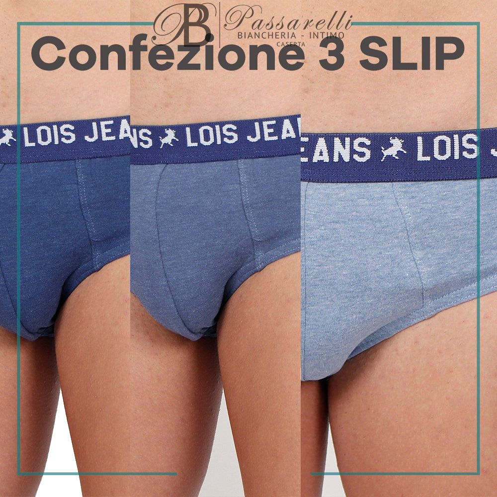 Lois Confezione 3 Slip Offerta da Uomo 49227P D15