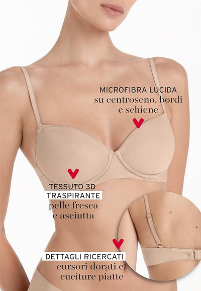 Lovable Reggiseno Soft Imbottito senza Ferretto Breeze L0EVZ 2603S32