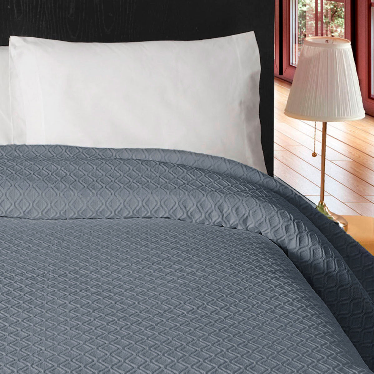 Daunex Copriletto in Cotone con Fantasia Jacquard - Miro - Dimensioni Varie