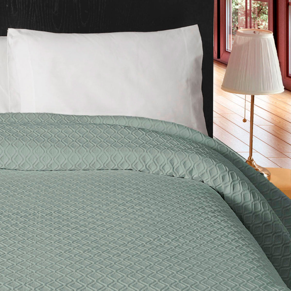 Daunex Copriletto in Cotone con Fantasia Jacquard - Miro - Dimensioni Varie