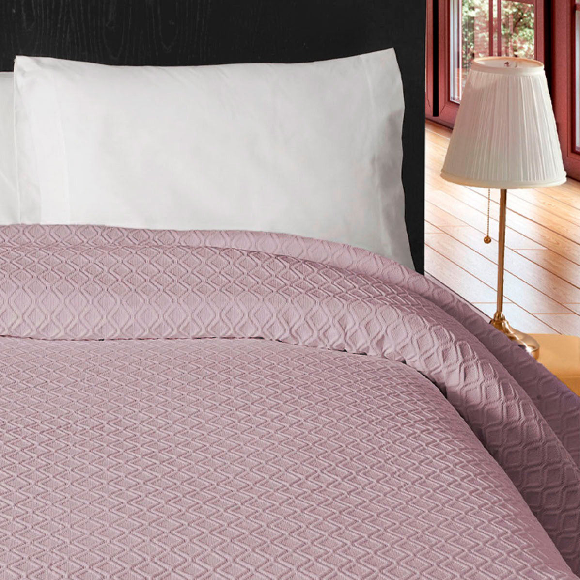 Daunex Copriletto in Cotone con Fantasia Jacquard - Miro - Dimensioni Varie