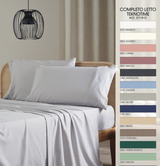 Maè by Via Roma 60 Completo Lenzuola No Stiro Tekno time - Varie Dimensioni