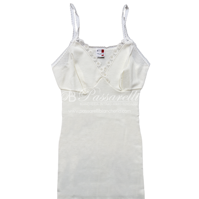 Madiva Canottiera Top Intima da Donna in Lana con Forme Seno Sorrento 2507S24