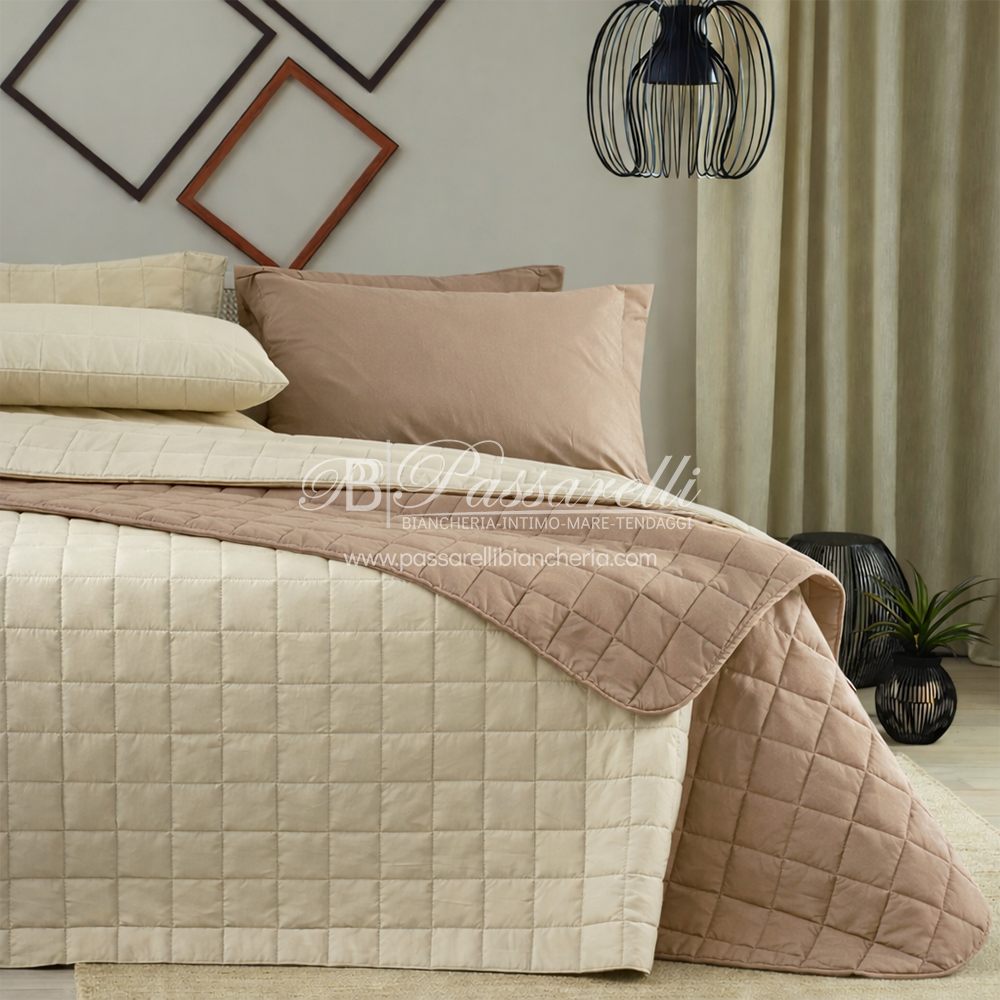 Maè by Via Roma 60 Copriletto Trapuntato Tekno Time® No Stiro – Made in Italy