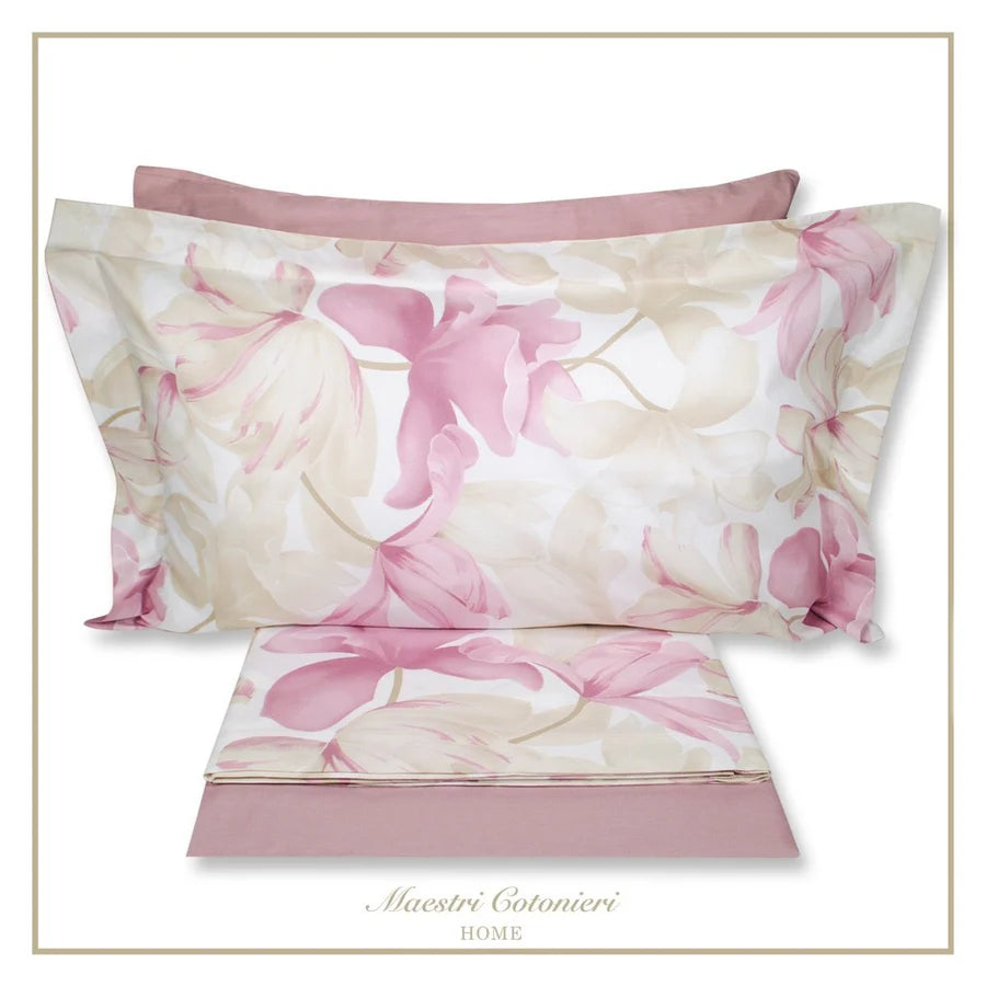 Maestri Cotonieri  Lenzuola 4 Federe Cherie Matrimoniale 2601BS64