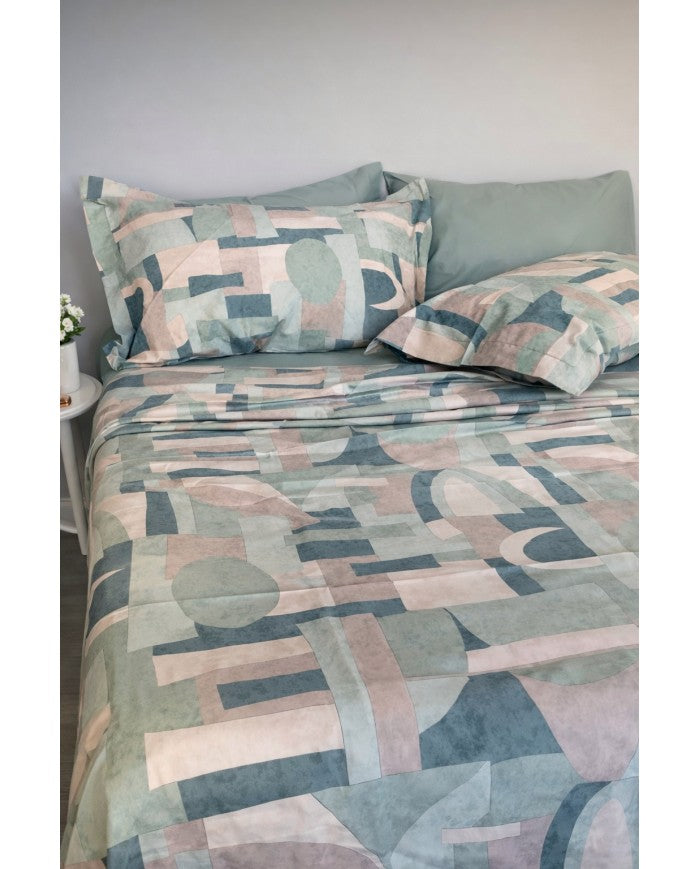 Maestri Cotonieri  Lenzuola 4 Federe Svad Matrimoniale 2601BS64