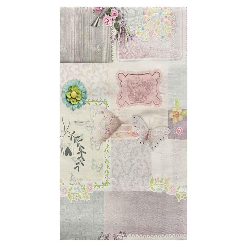 Maison Sucrèe Runner 45x150 Pintura Shabby D18 - Passarelli Biancheria