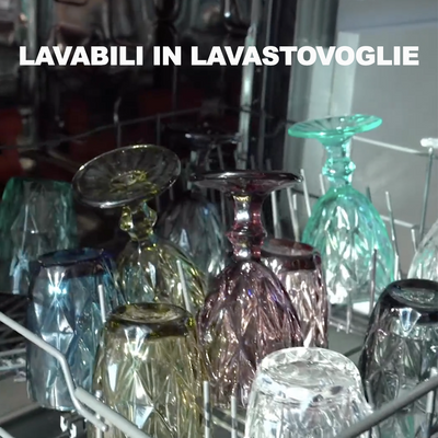 Maison Sucrée Set 6 Calici e/o Bicchieri Murano 2504S23