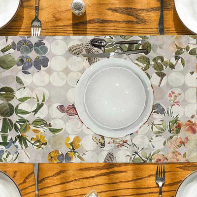 Maison Sucrèe Runner 45x150 Pintura Farfalle D18 - Passarelli Biancheria