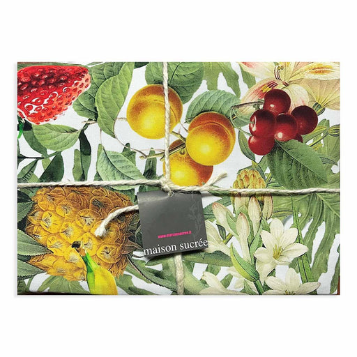 Maison Sucrèe Tovaglia 150x180 Pintura Fruit Esotic D44 - Passarelli Biancheria