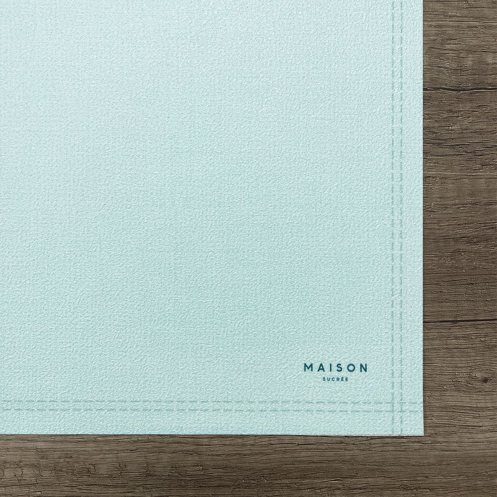 Maison Sucrée Tovaglietta da colazione in vinile Tinta Unita Essenziale - Vari Colori