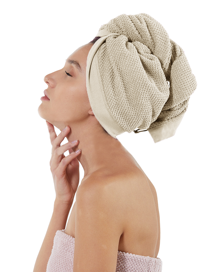 Maison Sucrée Turbante per Capelli in Spugna Pepe 450 S12
