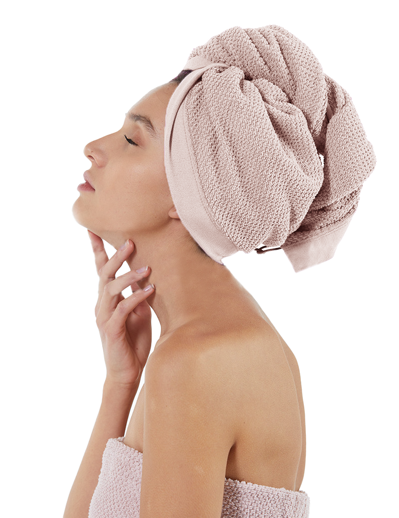Maison Sucrée Turbante per Capelli in Spugna Pepe 450 S12