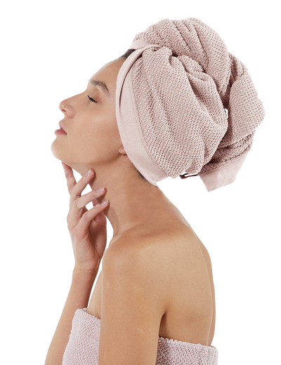 Maison Sucrée Turbante per Capelli in Spugna Pepe 450 S12