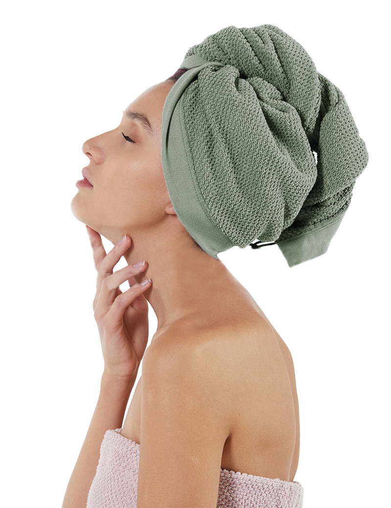 Maison Sucrée Turbante per Capelli in Spugna Pepe 450 S12