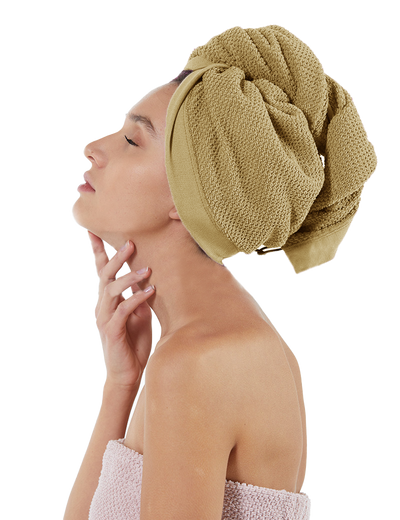 Maison Sucrée Turbante per Capelli in Spugna Pepe 450 S12