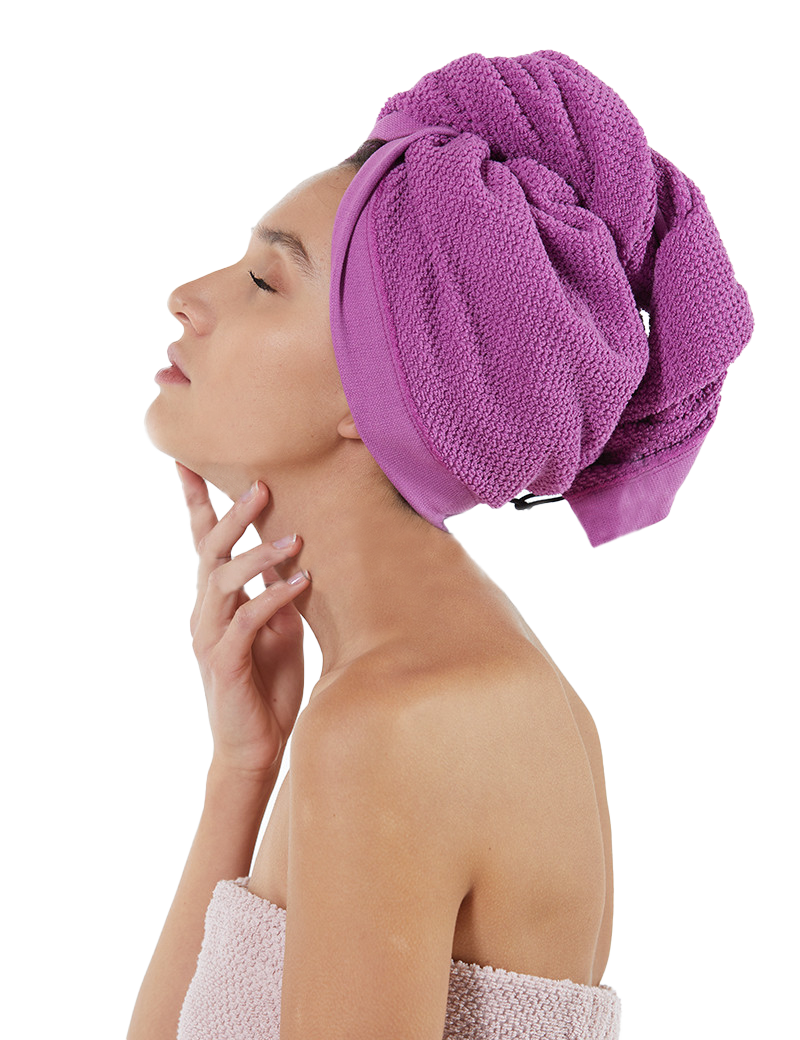 Maison Sucrée Turbante per Capelli in Spugna Pepe 450 S12
