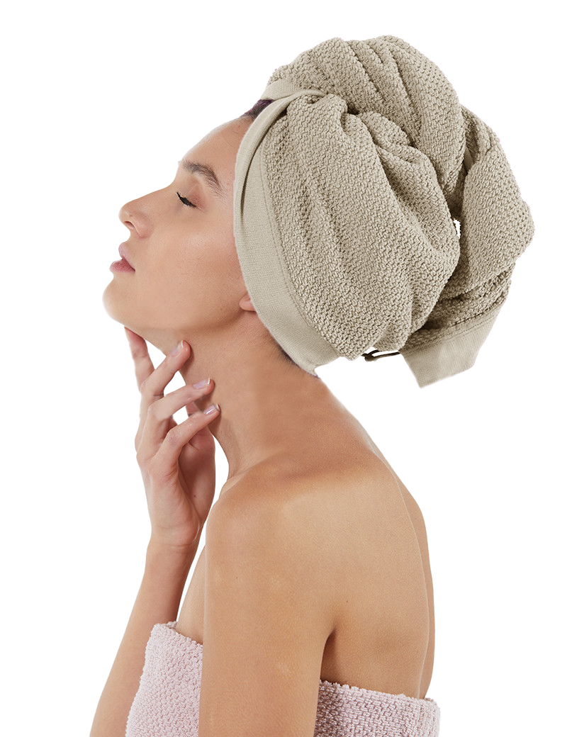 Maison Sucrée Turbante per Capelli in Spugna Pepe 450 S12