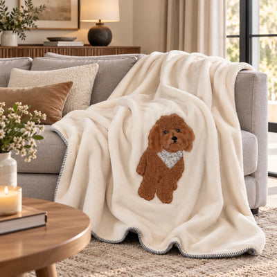 Maryplaid Plaid 160x180 Poodle 6M35151