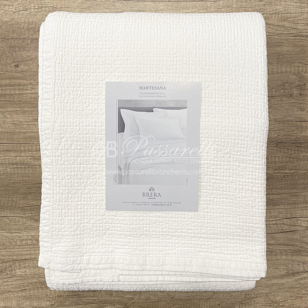 Mirabello Carrara Copriletto Estivo Matrimoniale Martesana 2504S160