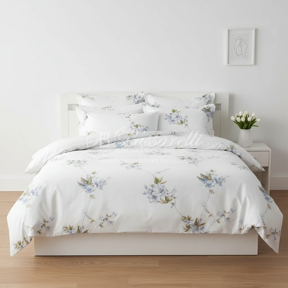 Mirabello Completo Lenzuola Copriletto Matrimoniale Chorisia