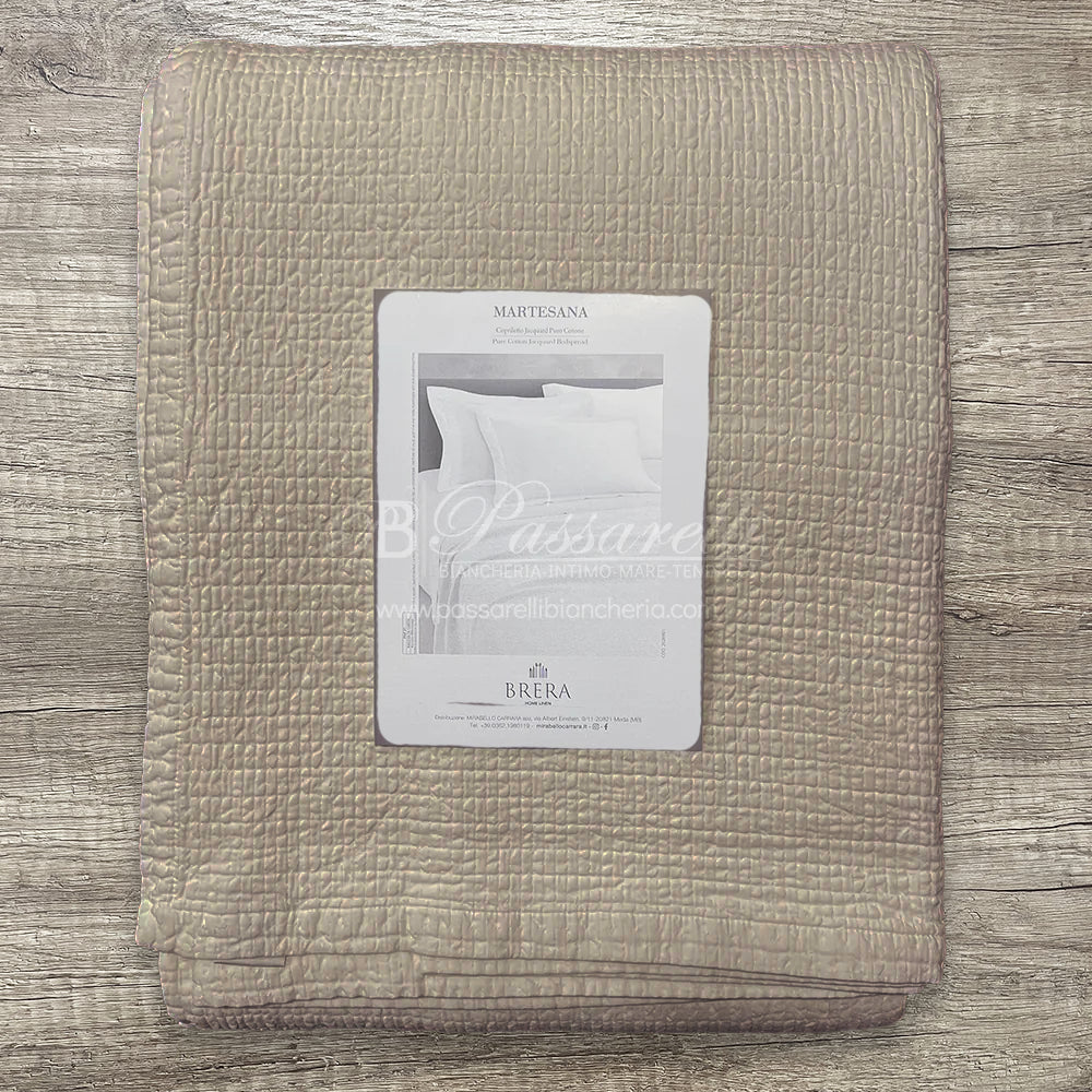 Mirabello Carrara Copriletto Estivo Matrimoniale Martesana 2504S160