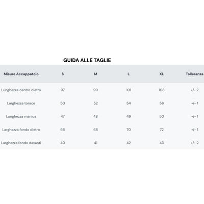 Missoni Accappatoio Unisex con Cappuccio Cyrus 1C3AC997604 S200 - Passarelli Biancheria