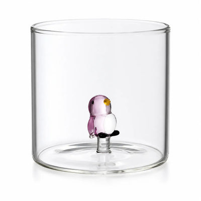 Montemaggi 6 Bicchiere Assortiti Acqua Animaletti in Vetro Borosilicato CVT646