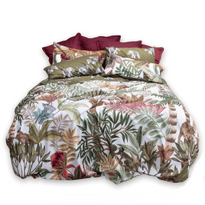 Tessitura Toscana Telerie Parure Copripiumino Munai - Varie Dimensioni - Passarelli Biancheria