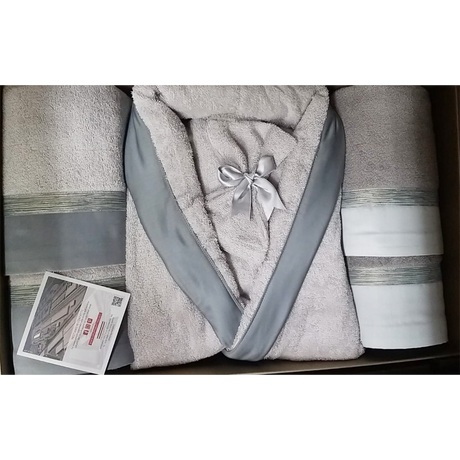 Neith Complete Unisex Bath Set 8 Pieces 100% Terry Cotton Capri B180 