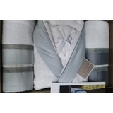 Neith Set Completo Bagno Unisex 8 Pezzi 100% Spugna Cotone Capri B180