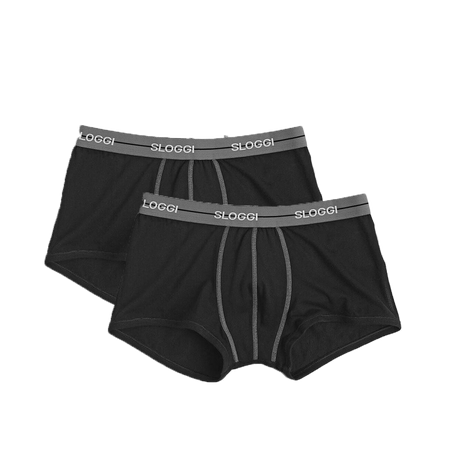 Sloggi Men's 2 Boxer Match Hipster S20