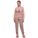 Noidinotte Pigiama Invernale da Donna in Pile FA8401 S30 - Passarelli Biancheria