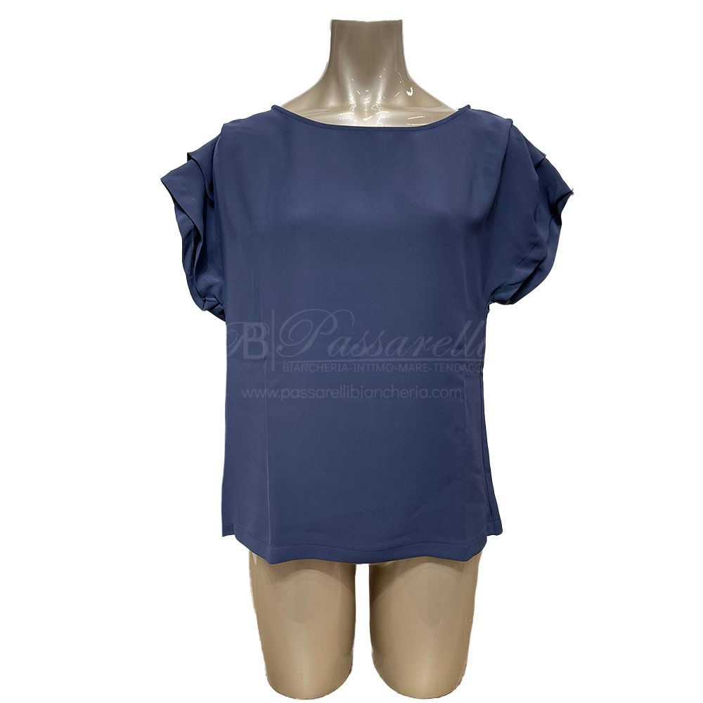 Oroblu Blusa Estiva da Donna Maniche Corte VOBT68064 2504S60