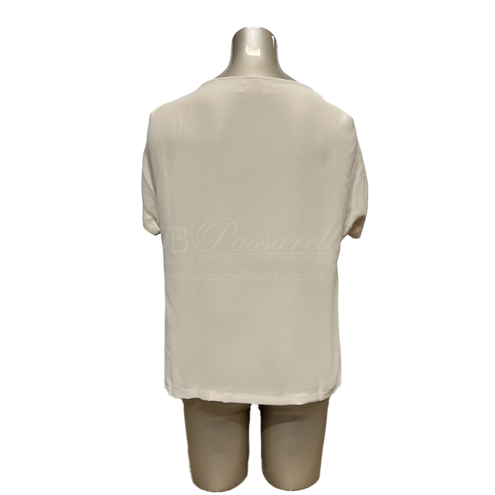 Oroblu Blusa Estiva da Donna Maniche Corte VOBT68064 2504S60