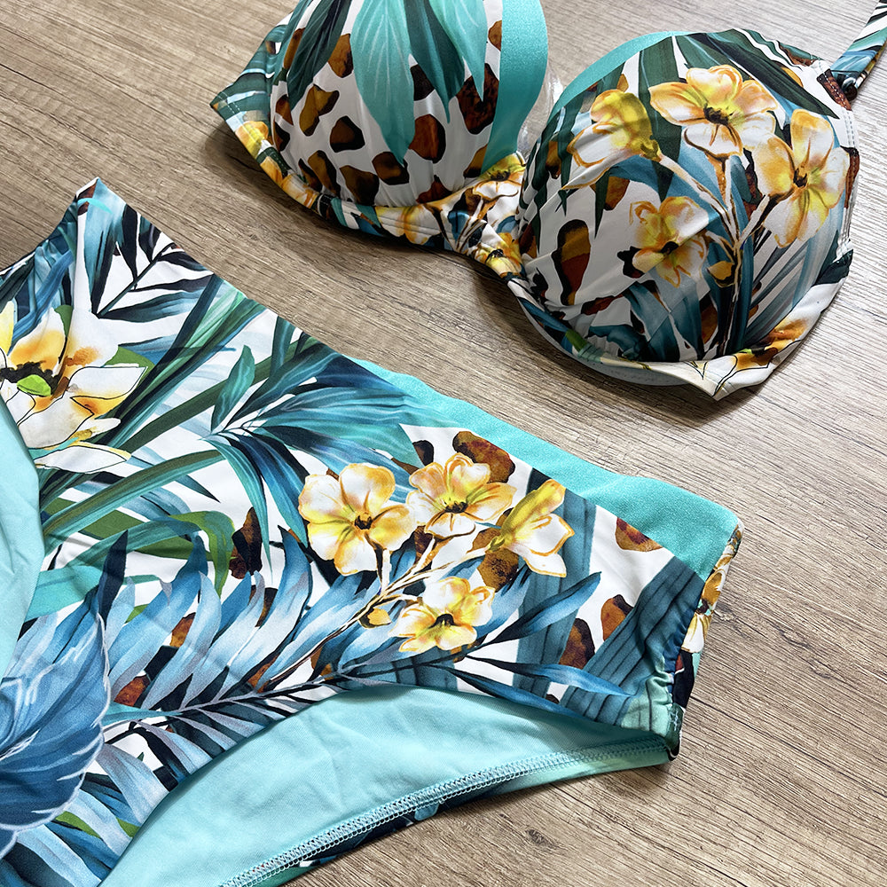 Oroblu Costume Due Pezzi Preformato con Ferretti Twiga VOBB67682 S110