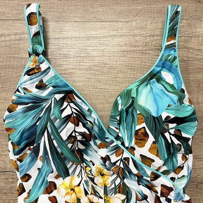 Oroblu Costume Intero Preformato con Incrocio Twiga VOBB67684 S120