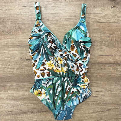 Oroblu Costume Intero Preformato con Incrocio Twiga VOBB67684 S120