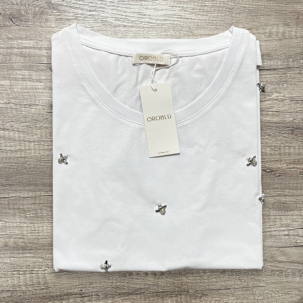 Oroblu Maglia Estiva da Donna Maniche Corte VOBT68110 2504S40