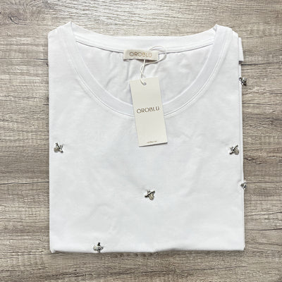 Oroblu Maglia Estiva da Donna Maniche Corte VOBT68110 2504S40