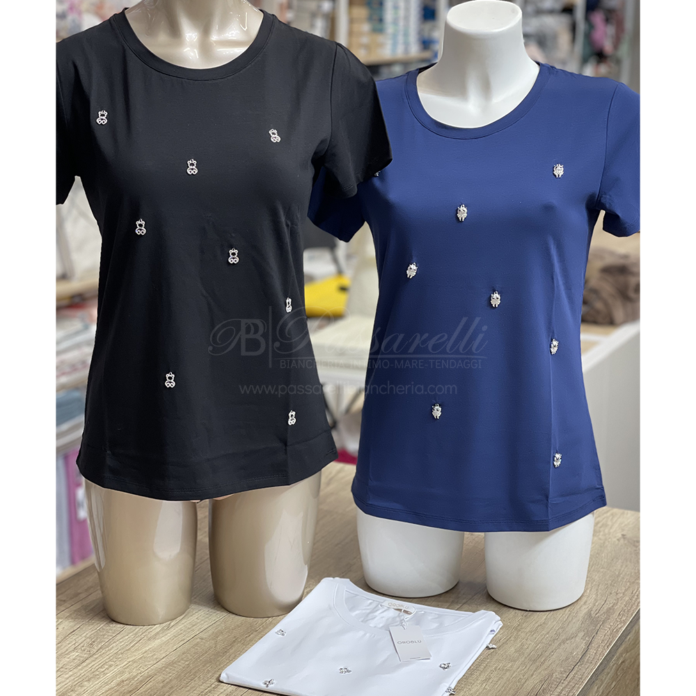 Oroblu Maglia Estiva da Donna Maniche Corte VOBT68110 2504S40