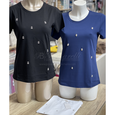 Oroblu Maglia Estiva da Donna Maniche Corte VOBT68110 2504S40