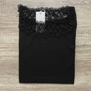 Oroblu Pull-On Tops Cotton Lace 3/4 Sleeve VOBT67586 S43