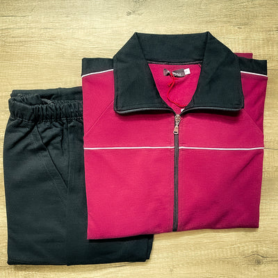 OxiGym Tuta da Uomo in Cotone Felpato F981 2510S76