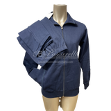 Oxigym Tuta in Cotone Felpato con Zip da Donna F973 2509S72