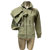 Oxigym Tuta in Cotone Felpato con Zip da Donna F977 2509S76